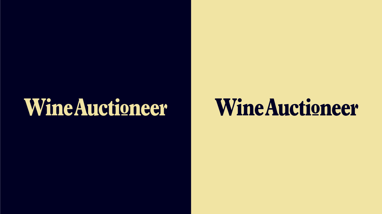 Wine Auctioneer New Branding