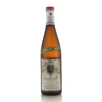 Image for Landgraflich Hessisches Weingut Johannisberg Winkeler Hasensprung Riesling Auslese 1983