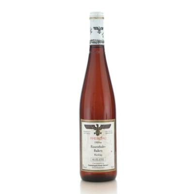 Image for Kloster Eberbach Rauenthaler Baiken Riesling Auslese 1989