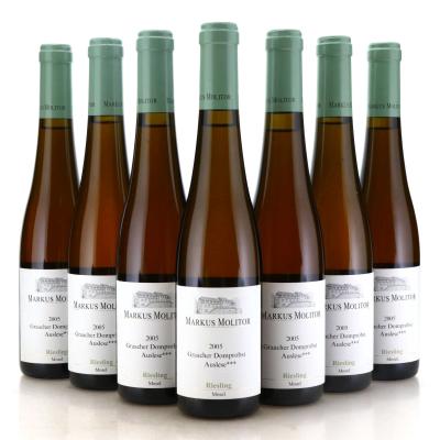Image for Markus Molitor Graacher Domprobst Riesling Auslese *** 2005 x 4