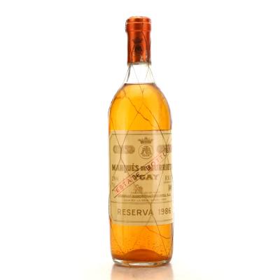 Image for Marqués de Murrieta Ygay Blanco 1986