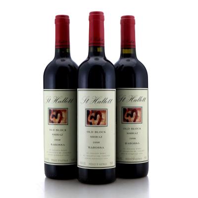 Image for St Hallett Old Block Shiraz 1998 x 3