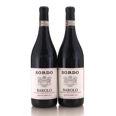 Image for Sordo Monvigliero 2010s Barolo x 2