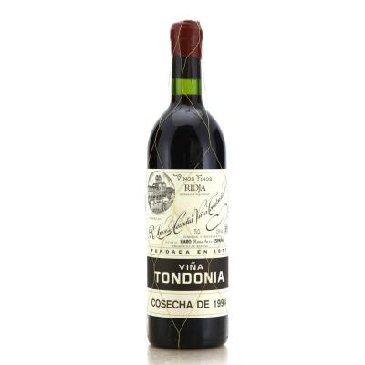 Image for R. Lopez de Heredia Vina Tondonia 1994 Rioja Gran Reserva