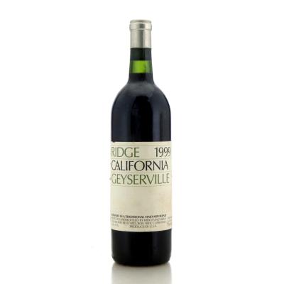Image for Ridge Geyserville 1999
