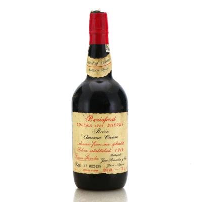 Image for Berisford "Solera 1914" Amoroso Cream Sherry