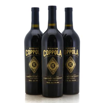 Image for Niebaum Coppola Commemorative Black Label Cabernet Sauvignon 1995 Napa Valley x 3