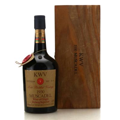 Image for KWV Late Bottled Vintage Bin 14 Superior Muscadel 1930