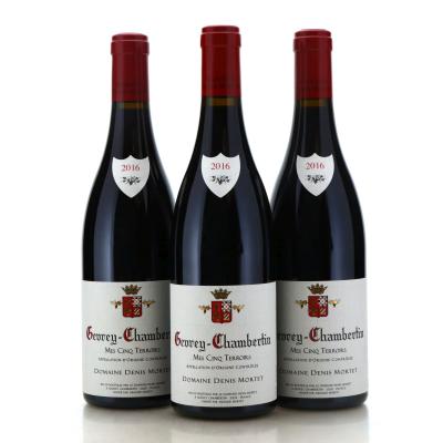 Image for Domaine Denis Mortet Mes Cinq Terroirs 2019 x 3