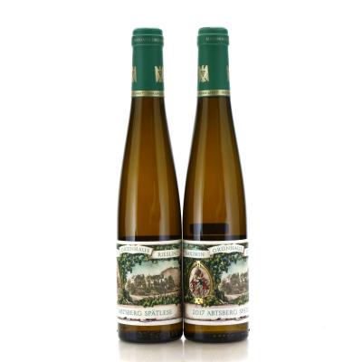 Image for Schubert Maximin Grünhäuser Abtsberg Riesling Spätlese 2017 / 2 x Half Bottle