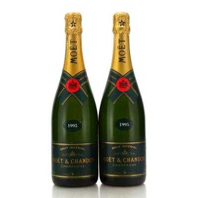 Image for Moët & Chandon Brut Impérial 1995 Vintage Champagne x 2