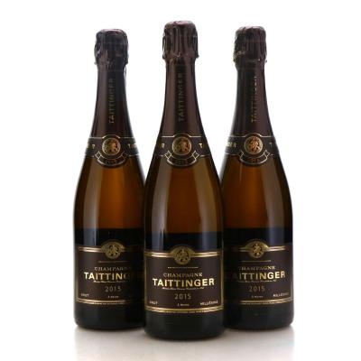 Image for Taittinger 2015 Vintage Champagne x 3