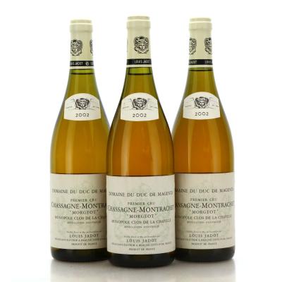 Image for Louis Jadot Domaine Duc de Magenta Morgeot Clos de la Chapelle 2002 x 3