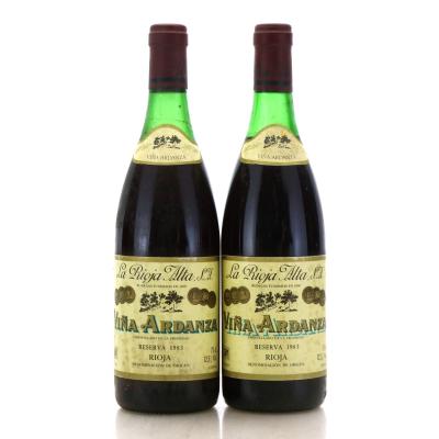 Image for La Rioja Alta Viña Ardanza 1983 x 2