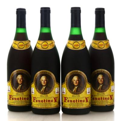 Image for Faustino V 1995 x 4