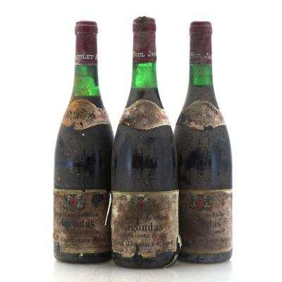 Image for Paul Jaboulet Aîné Vin des Côtes-du-Rhône 1979 x 3