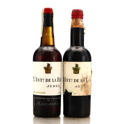 M.Ant. De La Riva Tres Cortados Sherry / 2 Half-Bottles