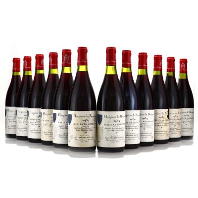 P.Maufoux Cuvee Madeleine-Collignon 1989 Mazis-Chambertin Grand-Cru 12x75cl / Hospices De Beaune