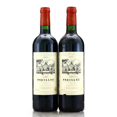 M.Goulard 2004 Pauillac 2x75cl