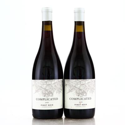 Taken Wine Complicated Pinot Noir 2016 Sonoma County 2x75cl