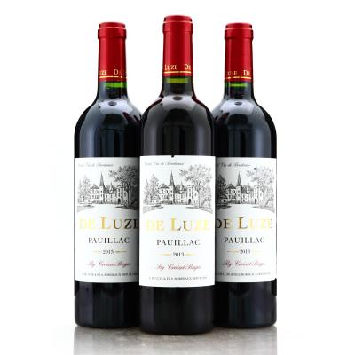 De Luze 2013 Pauillac 3x75l