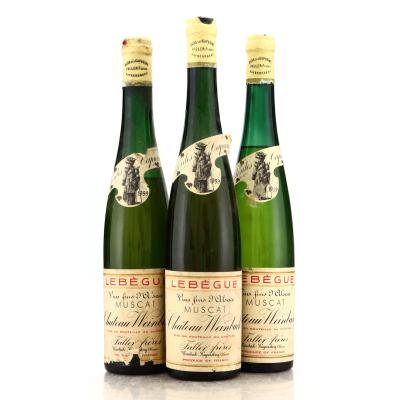 Ch.Weinbach Clos Des Capucins Muscat 1959 Alsace​​​​​​​ 3x72cl