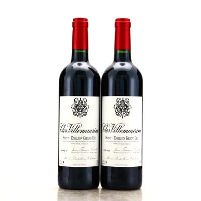 J.F. Carrille Clos Villemaurine 2010 St-Emilion Grand Cru 2x75cl