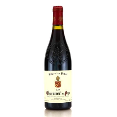 Blason Des Papes 2008 Chateauneuf-Du-Pape