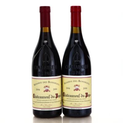 Reserve Des Boisselets 2004 Chateauneuf-Du-Pape 2x75cl