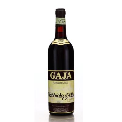 Gaja 1970 Nebbiolo d'Alba