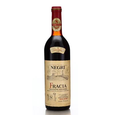 N.Negri Fracia 1968 Valtellina Superiore Riserva