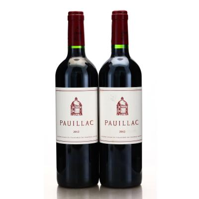 Pauillac De Ch. Latour 2012 Pauillac 2x75cl