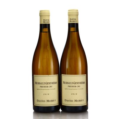 D.Moret 2016 Meursault-Genevrieres 1er-Cru 2x75cl