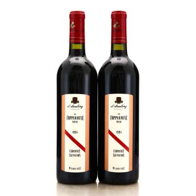 D'Arenberg Coppermine Road Cabernet Sauvignon 1995 McLaren Vale 2x75cl