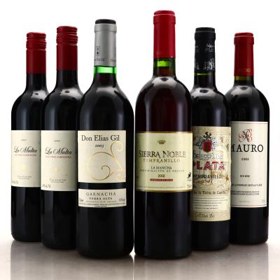 Assorted Spanish Red Wines 6x75cl