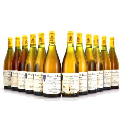 P.Maufoux Cuvee Baudot 1991 Meursault-Genevrieres 1er-Cru 12x75cl / Hospices De Beaune