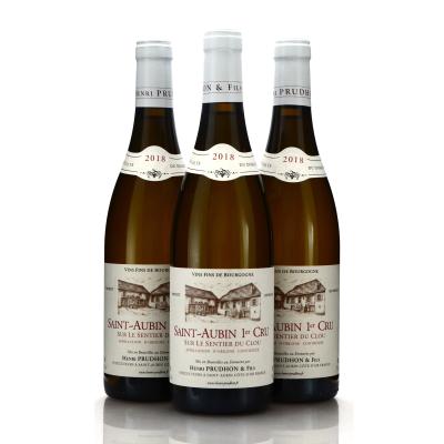 H.Prudhon Sur Le Sentier Du Clou 2018 Saint-Aubin 1er-Cru 3x75cl