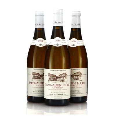 H.Prudhon En Remilly 2018 Saint-Aubin 1er-Cru 3x75cl