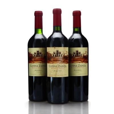 Catena Zapata Nicasia Vineyard Malbec 2008 Mendoza 3x75cl