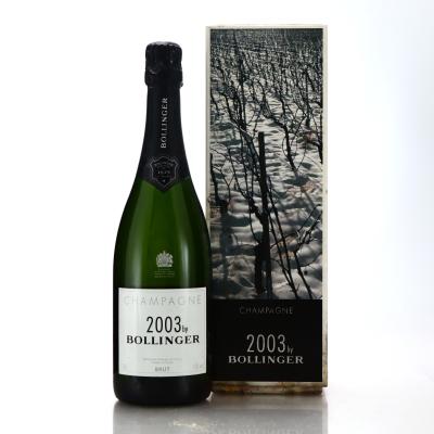 Bollinger 2003 By Bollinger Brut 2003 Vintage Champagne