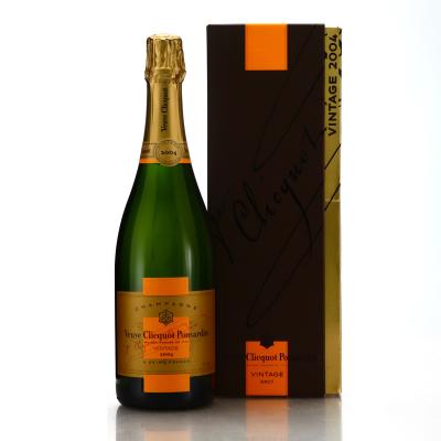 Veuve Clicquot Ponsardin Brut 2004 Vintage Champagne