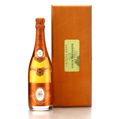 Louis Roederer Cristal Rose1996 Vintage Champagne / OWC