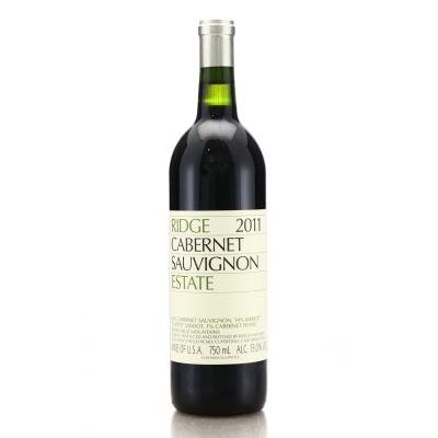 Ridge Cabernet Sauvignon 2011 Santa Cruz Mountains