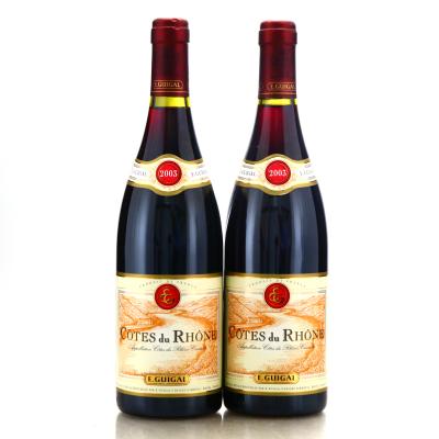 E.Guigal 2003 Cote-Du-Rhone 2x75cl