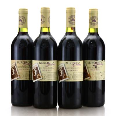 Buronga Growers Holthill Reserve Shiraz 2004 South Australia 4x75cl