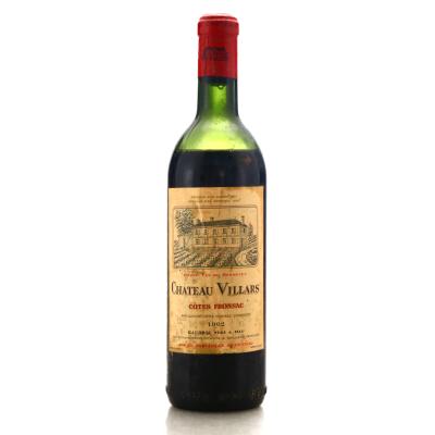 Ch. Villars 1962 Cotes Fronsac