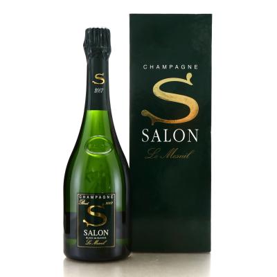 Salon Mesnil Blanc-De-Blancs Brut 2007 Vintage Champagne