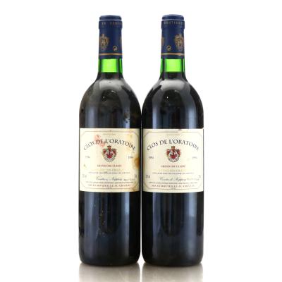 Clos de l'Oratoire 1994 St-Emilion Grand-Cru 2x75cl