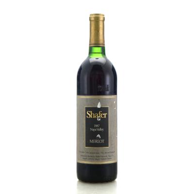 Shafer Merlot 1987 Napa