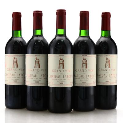 Ch. Latour 1990 Pauillac 1er-Cru 5x75cl